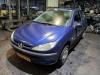 Peugeot 206 1.4 XR,XS,XT,Gentry Sloopvoertuig (2002, Blauw)