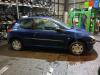 Peugeot 206 1.4 XR,XS,XT,Gentry Sloopvoertuig (2002, Blauw)
