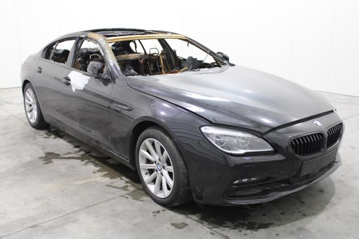 BMW 6 serie Gran Coupe 640d 24V Skrotfordon (2015, ZWART)