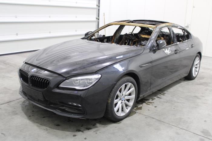 BMW 6 serie Gran Coupe 640d 24V Skrotfordon (2015, ZWART)