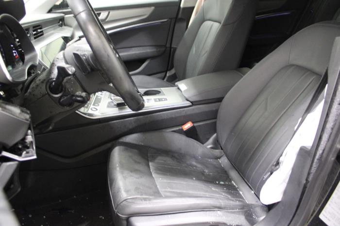 Audi A6 Avant 2.0 35 TDI Mild hybrid Sloopvoertuig (2021, Zwart)