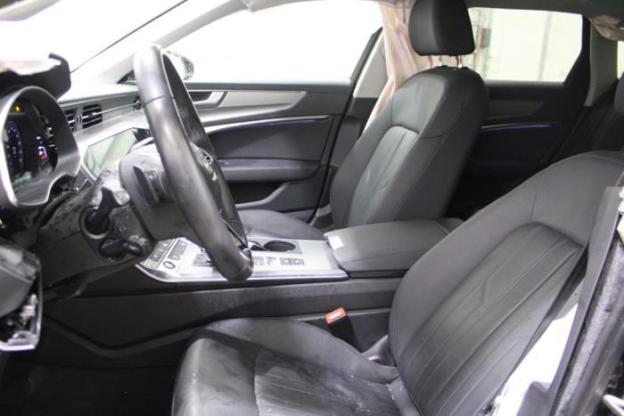 Audi A6 Avant 2.0 35 TDI Mild hybrid Sloopvoertuig (2021, Zwart)