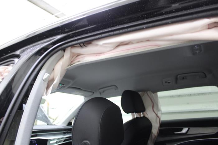 Audi A6 Avant 2.0 35 TDI Mild hybrid Sloopvoertuig (2021, Zwart)