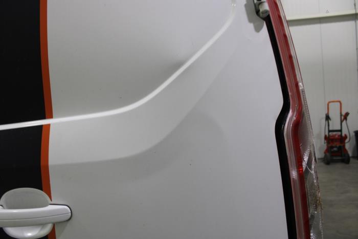 Ford Transit Custom 2.0 TDCi 16V Eco Blue 185 Samochód złomowany (2020, Rózowy, Bialy)