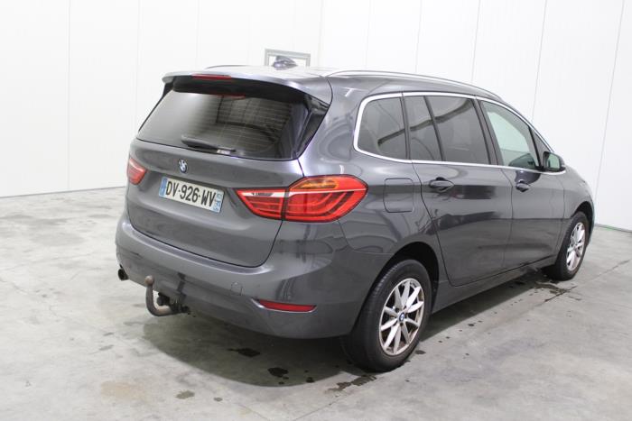 BMW 2 serie Gran Tourer 218d 2.0 TwinPower Turbo 16V Skrotfordon (2015, MINERALGRAU METALLIC)