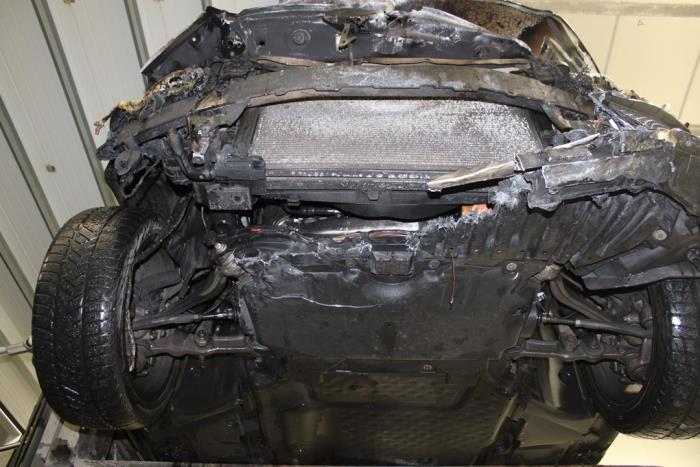 Mercedes C C-220 2.2 CDI BlueTEC, C-220 d 16V Skrotfordon (2016, ZWART)