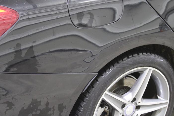 Mercedes C C-220 2.2 CDI BlueTEC, C-220 d 16V Skrotfordon (2016, ZWART)