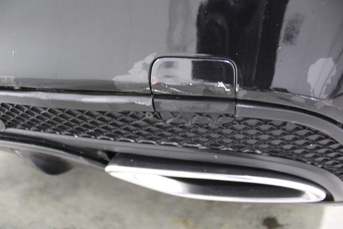 Mercedes C C-220 2.2 CDI BlueTEC, C-220 d 16V Skrotfordon (2016, ZWART)