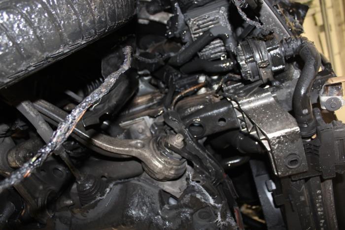 Mercedes C C-220 2.2 CDI BlueTEC, C-220 d 16V Skrotfordon (2016, ZWART)