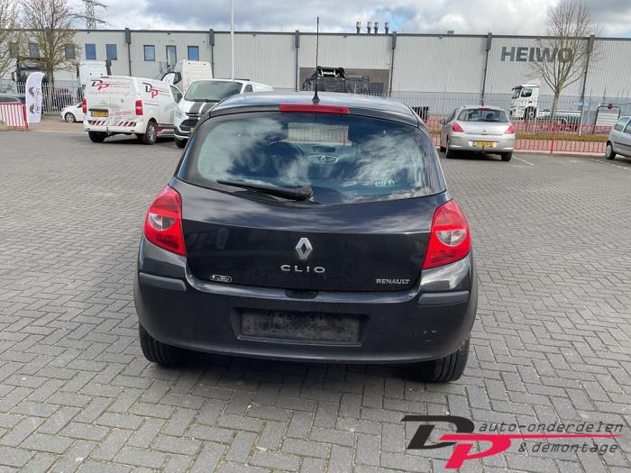 Renault Clio III 1.6 16V Salvage vehicle (2007, Black)