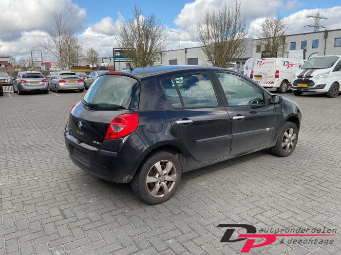 Renault Clio III 1.6 16V Salvage vehicle (2007, Black)