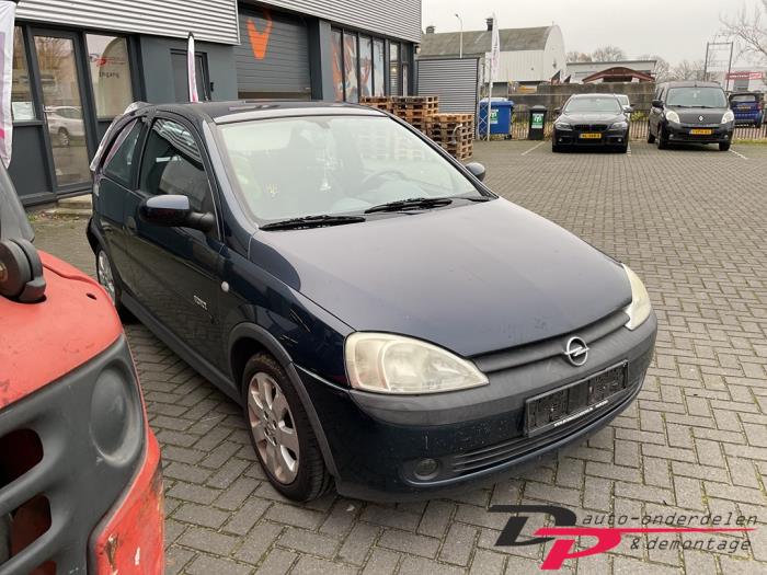 Opel Corsa C 1.2 16V Sloopvoertuig (2001, Blauw)