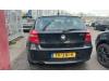 BMW 1 serie 116d 16V Sloopvoertuig (2009, Zwart)