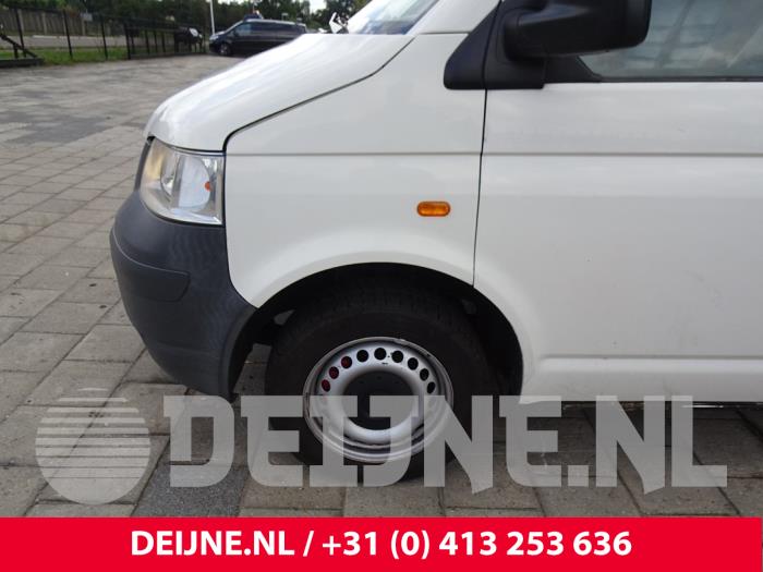 Volkswagen Transporter/Caravelle T5 1.9 TDi Sloopvoertuig (2005, Wit)