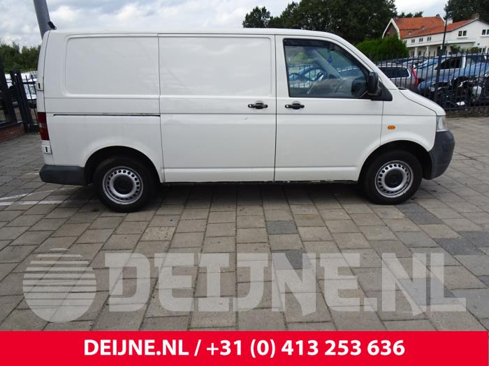 Volkswagen Transporter/Caravelle T5 1.9 TDi Sloopvoertuig (2005, Wit)