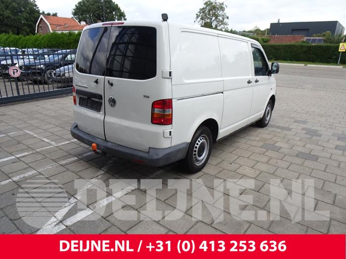 Volkswagen Transporter/Caravelle T5 1.9 TDi Sloopvoertuig (2005, Wit)
