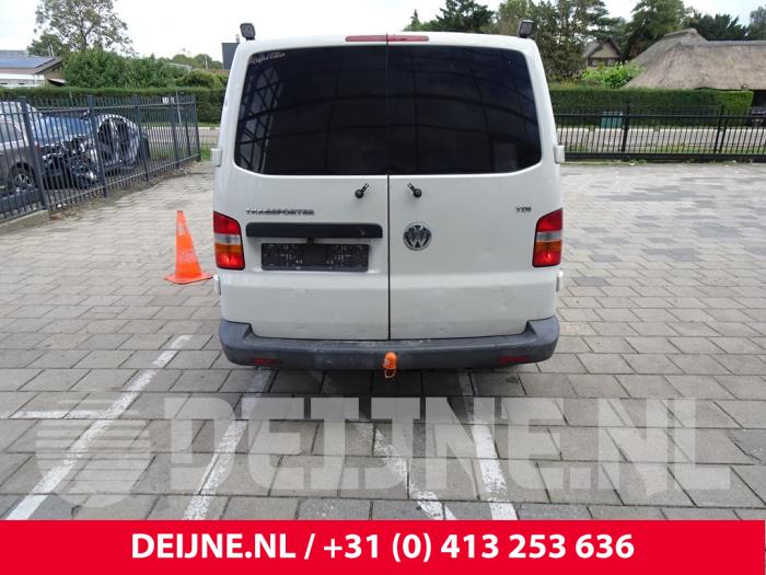 Volkswagen Transporter/Caravelle T5 1.9 TDi Sloopvoertuig (2005, Wit)