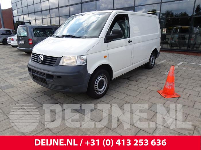 Volkswagen Transporter/Caravelle T5 1.9 TDi Sloopvoertuig (2005, Wit)