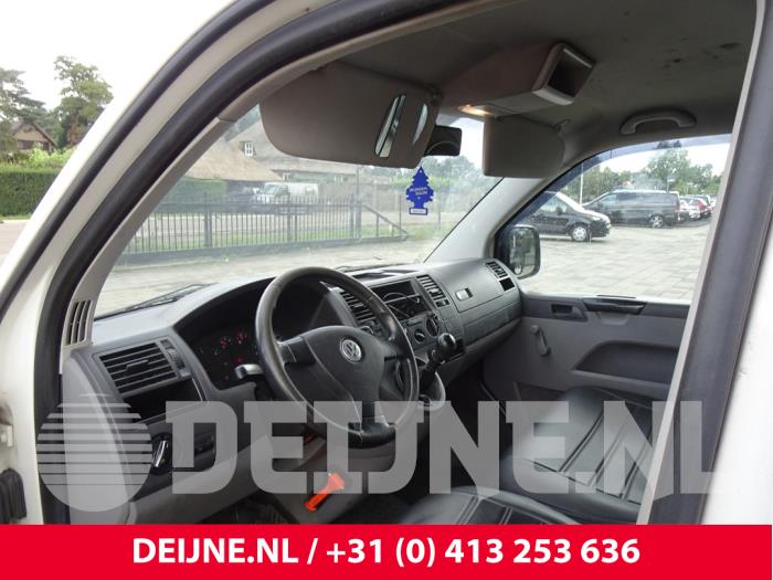 Volkswagen Transporter/Caravelle T5 1.9 TDi Sloopvoertuig (2005, Wit)