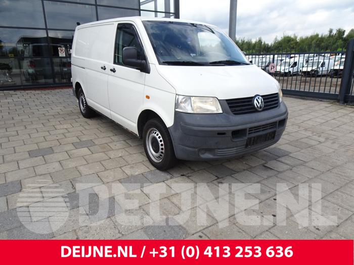 Volkswagen Transporter/Caravelle T5 1.9 TDi Sloopvoertuig (2005, Wit)