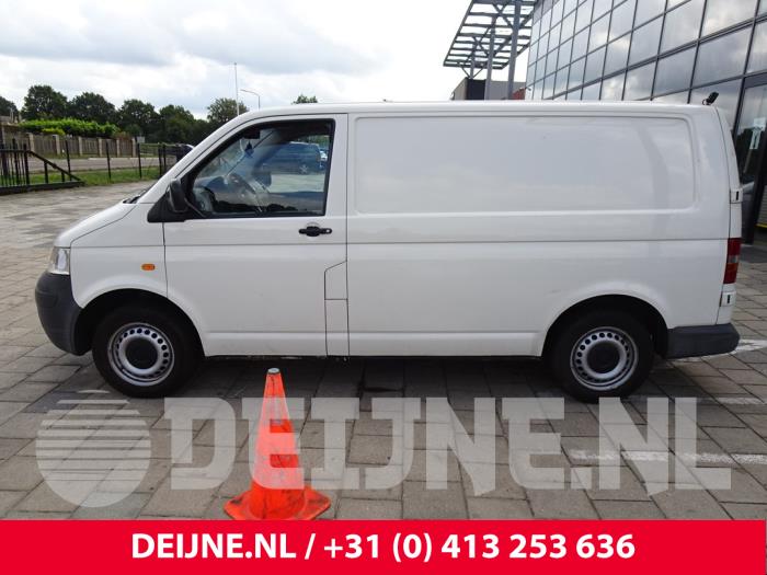 Volkswagen Transporter/Caravelle T5 1.9 TDi Sloopvoertuig (2005, Wit)