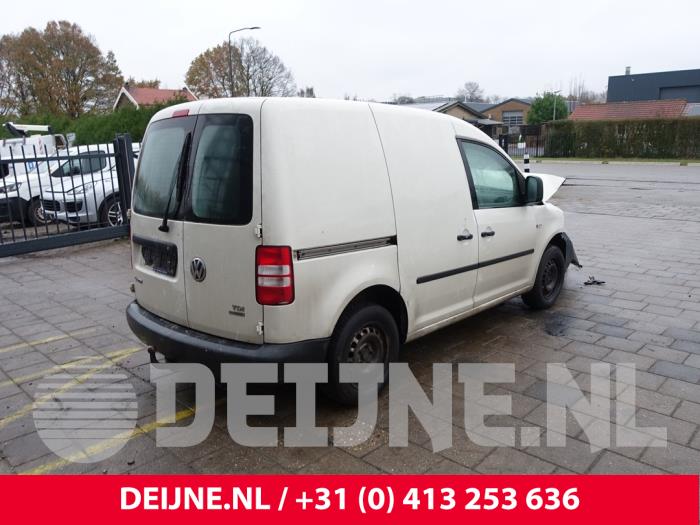 Volkswagen Caddy III 1.6 TDI 16V Samochód złomowany (2013, Bialy)