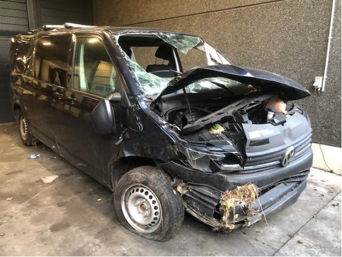 Volkswagen Transporter/Caravelle T6 2.0 TDI 150 California 4Motion Sloopvoertuig (2018, Donker, Blauw)