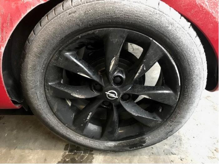 Opel Adam 1.2 16V Sloopvoertuig (2015, Rood)