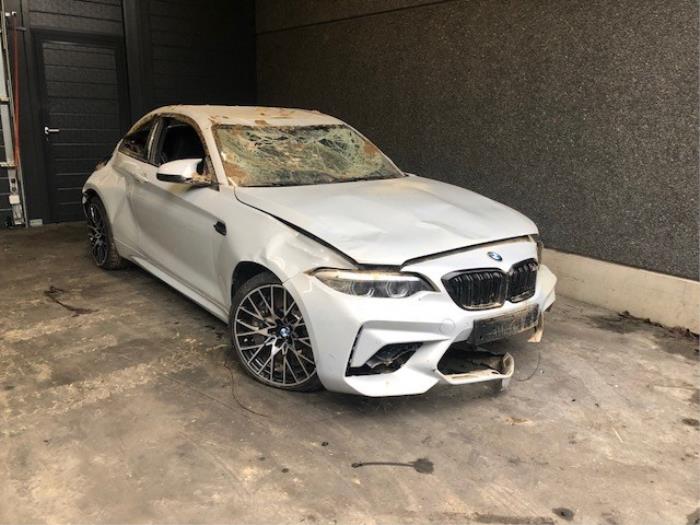 BMW 2 serie M2 Competition 3.0 24V Sloopvoertuig (2019, Licht, Metallic, Muisgrijs, Zilver)