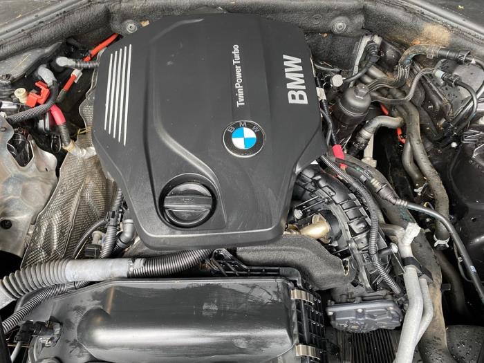 BMW 5 serie 520d 16V Skrotfordon (2016, DONKER GRIJS)