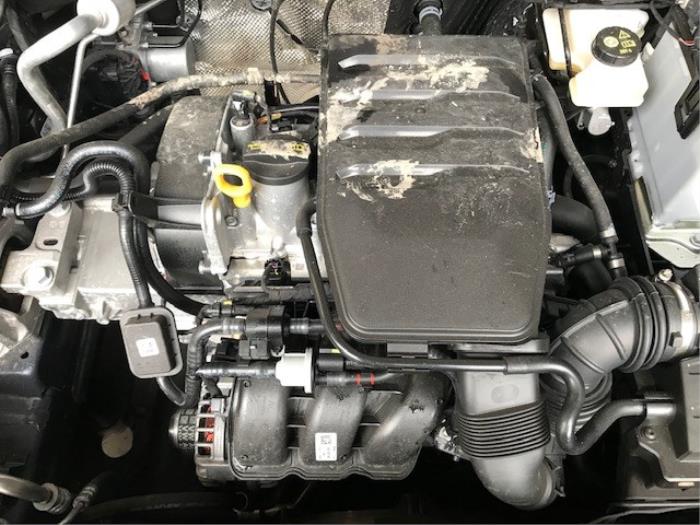 Volkswagen Polo VI 1.0 MPI 12V Skrotfordon (2021, METALLIC BLAUW)