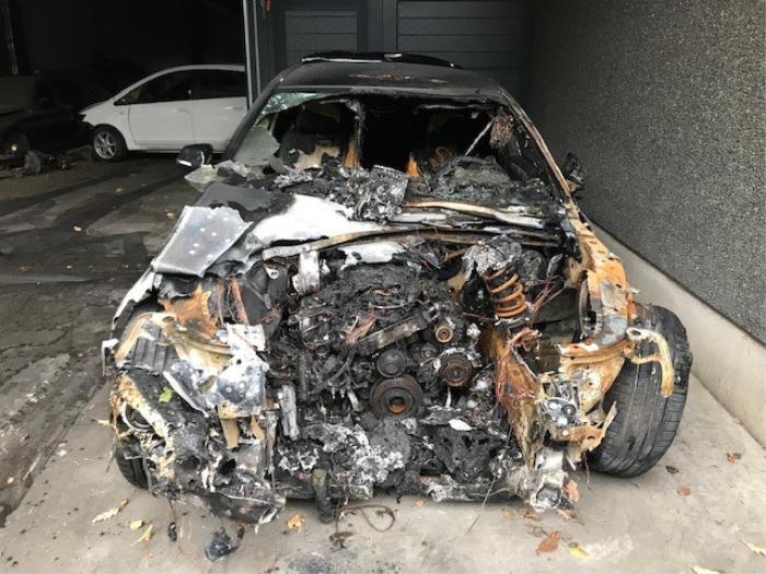 BMW 5 serie 525d xDrive 16V Skrotfordon (2014, METALLIC ZWART)