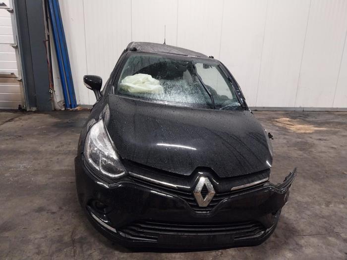 Renault Clio IV 1.2 TCE 16V GT EDC Samochód złomowany (2017, Czarny)