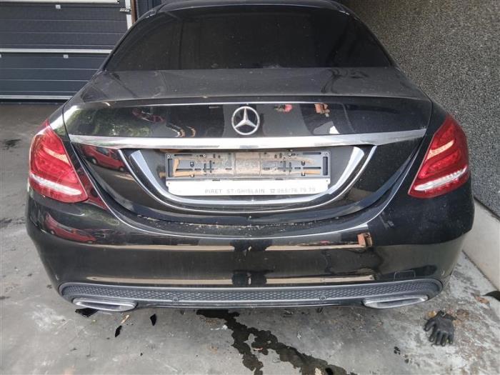 Mercedes C C-180 1.6 CDI BlueTEC, C-180 d 16V Samochód złomowany (2016, Czarny)
