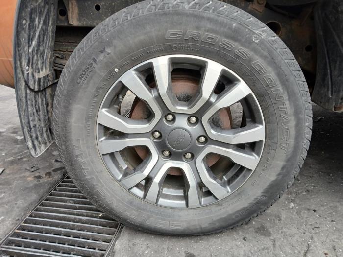 Ford Ranger 2.0 EcoBlue 16V 4x4 Sloopvoertuig (2019, Oranje)