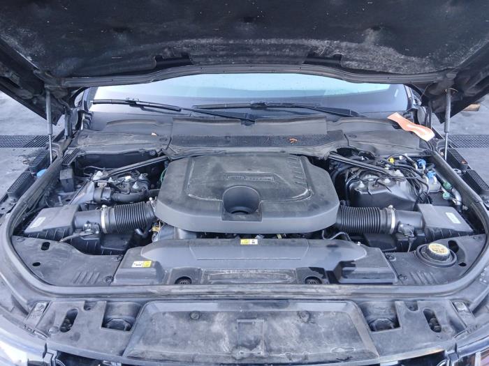 Landrover Range Rover Sport 3.0 D250 MHEV Skrotfordon (2021, ZWART)