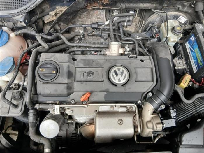 Volkswagen Scirocco 1.4 TSI 122 16V Sloopvoertuig (2011, Blauw)