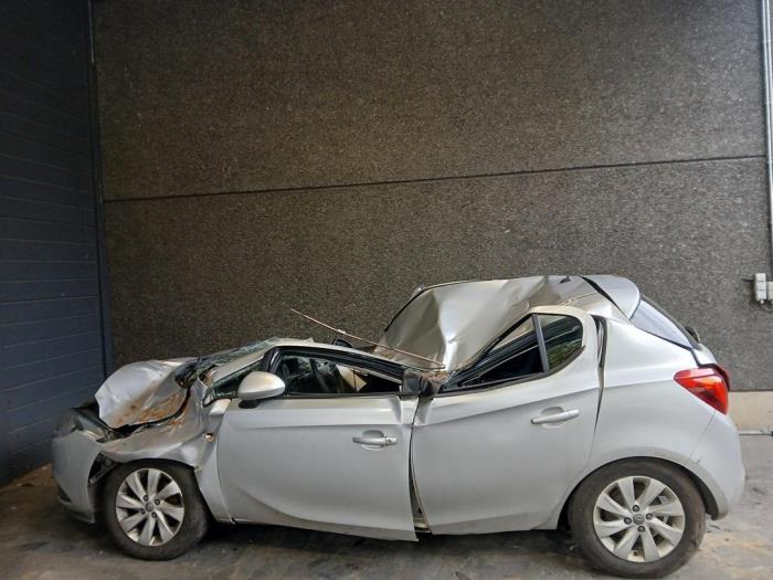 Opel Corsa E 1.2 16V Sloopvoertuig (2016, Zilver)