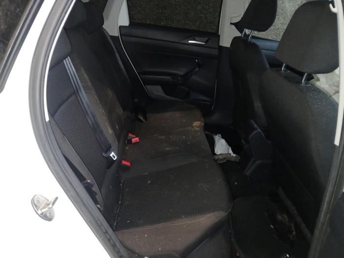 Volkswagen Polo VI 1.0 TSI 12V Skrotfordon (2019, WIT)