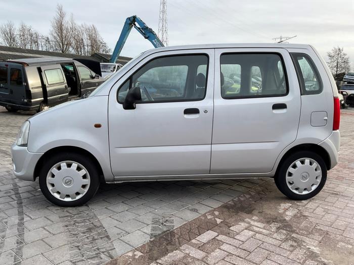 Opel Agila 1.0 12V Twin Port Samochód złomowany (2003, Szary)