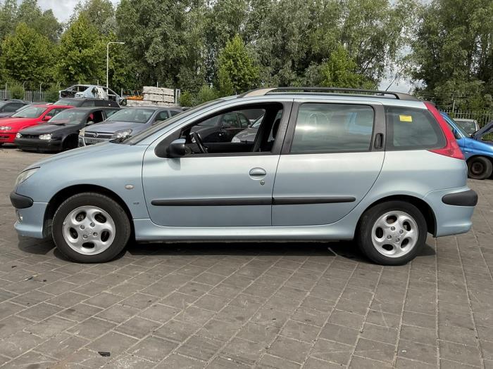 Peugeot 206 SW 1.4 Sloopvoertuig (2002, Grijs)