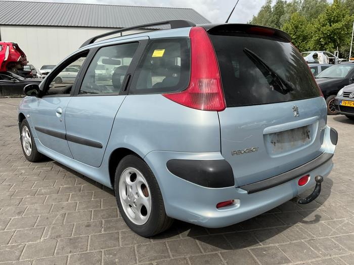 Peugeot 206 SW 1.4 Sloopvoertuig (2002, Grijs)