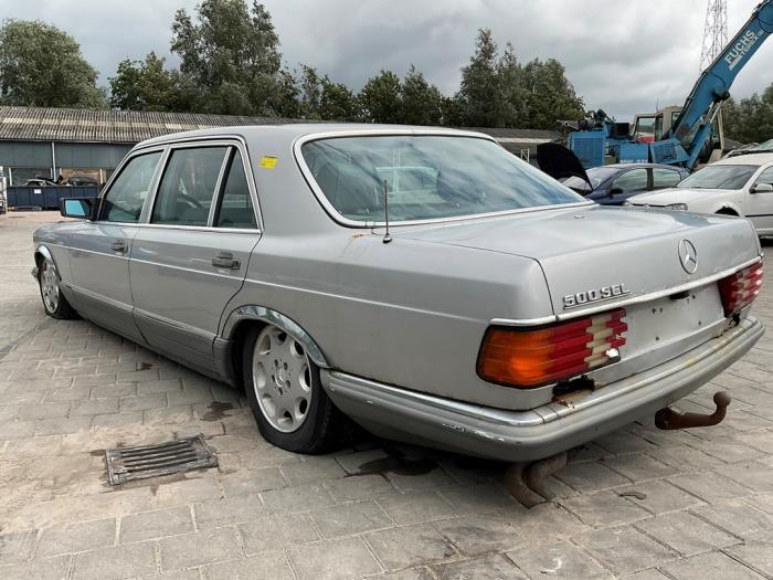 Mercedes S 500 SE,SEL RUF Samochód złomowany (1982, Szary)