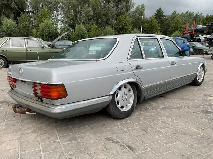 Mercedes S 500 SE,SEL RUF Samochód złomowany (1982, Szary)
