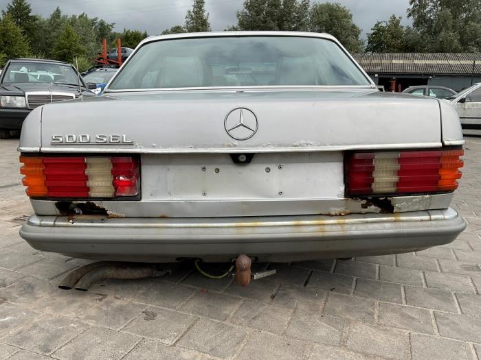 Mercedes S 500 SE,SEL RUF Samochód złomowany (1982, Szary)