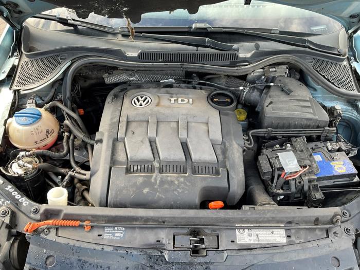 Volkswagen Polo V 1.2 TDI 12V BlueMotion Skrotfordon (2010, BLAUW)