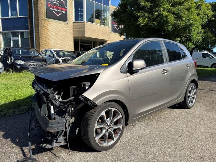 Kia Picanto 1.0 12V Skrotfordon (2017, GRIJS)