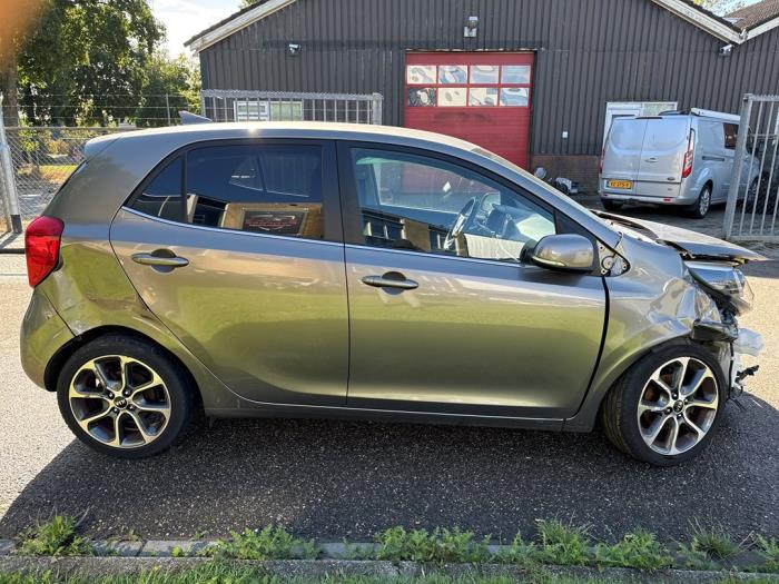 Kia Picanto 1.0 12V Skrotfordon (2017, GRIJS)