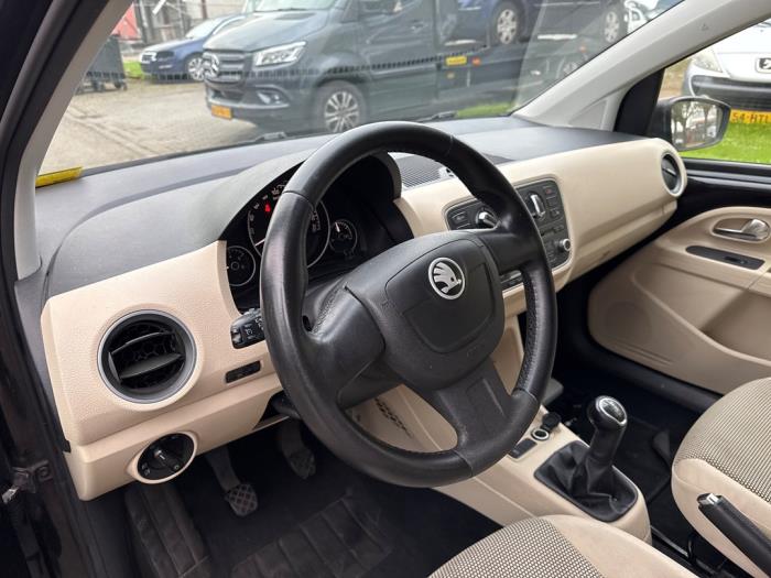 Skoda Citigo 1.0 12V Sloopvoertuig (2012, Zwart)