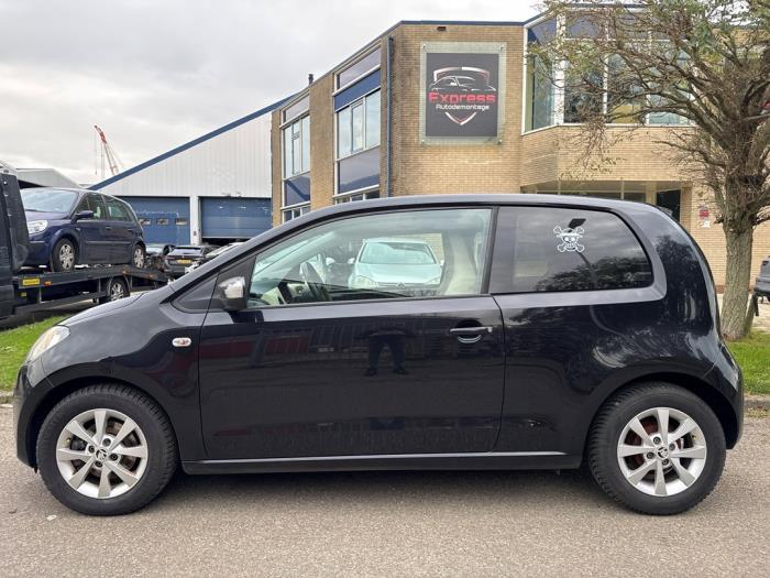 Skoda Citigo 1.0 12V Sloopvoertuig (2012, Zwart)